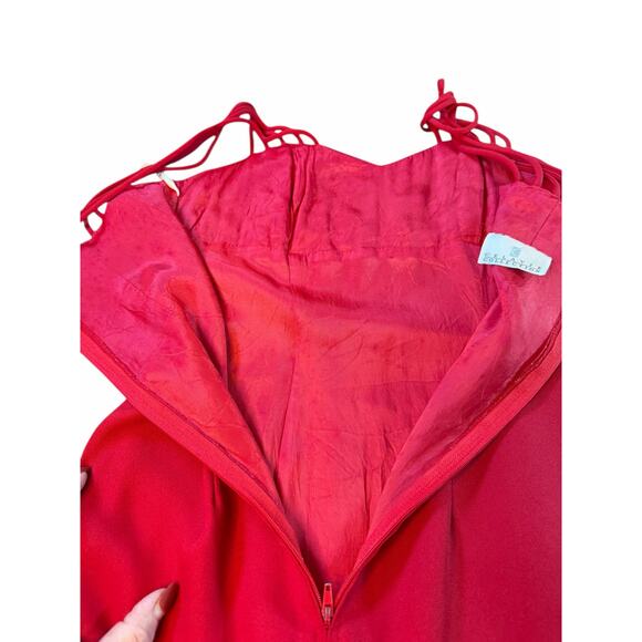 Celavie Collection Red Gown with Sequin Embellishment - Picture 12 of 16